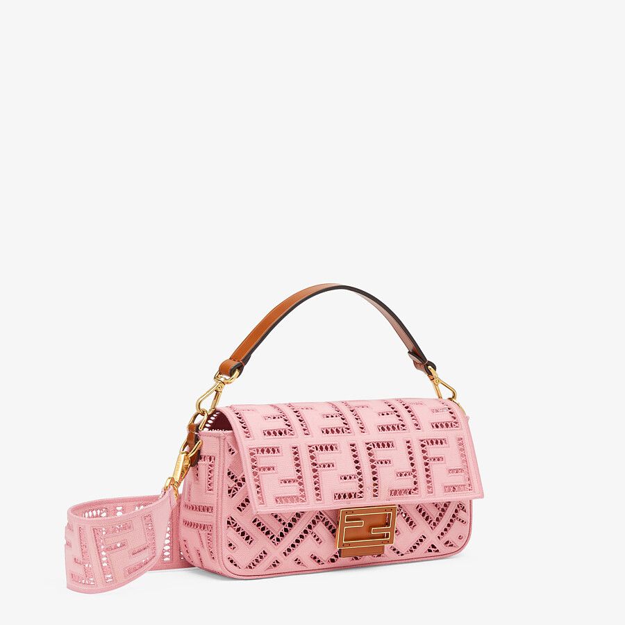 Fendi_화이트 캔버스 FF 백