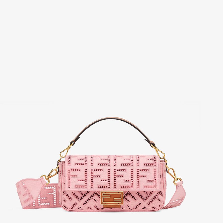 Fendi_화이트 캔버스 FF 백