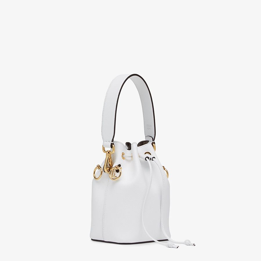 Fendi_화이트 컬러의 가죽 미니 백