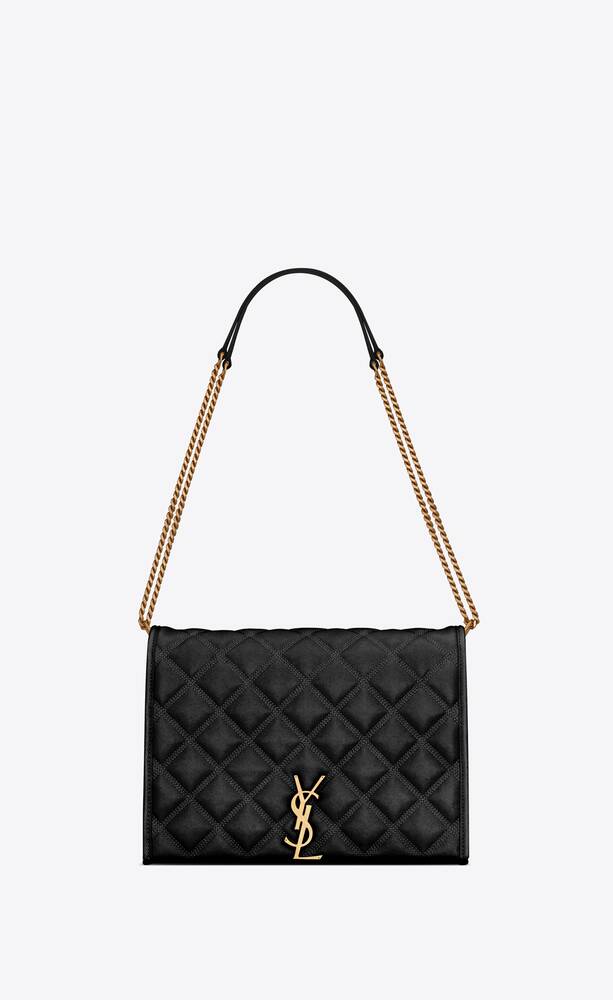 SaintLaurent_becky small chain bag in quilted lambskin thumbnail