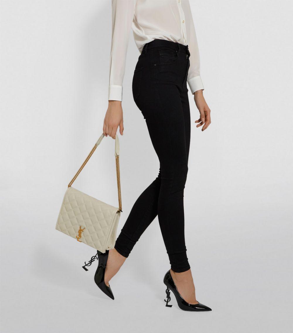 SaintLaurent_becky small chain bag in quilted lambskin