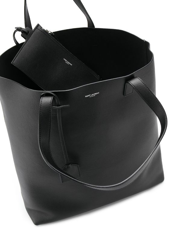 SaintLaurent_bold shopping bag in soft leather thumbnail