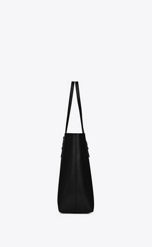 SaintLaurent_boucle e w shopping bag in coated rind-embossed leather thumbnail
