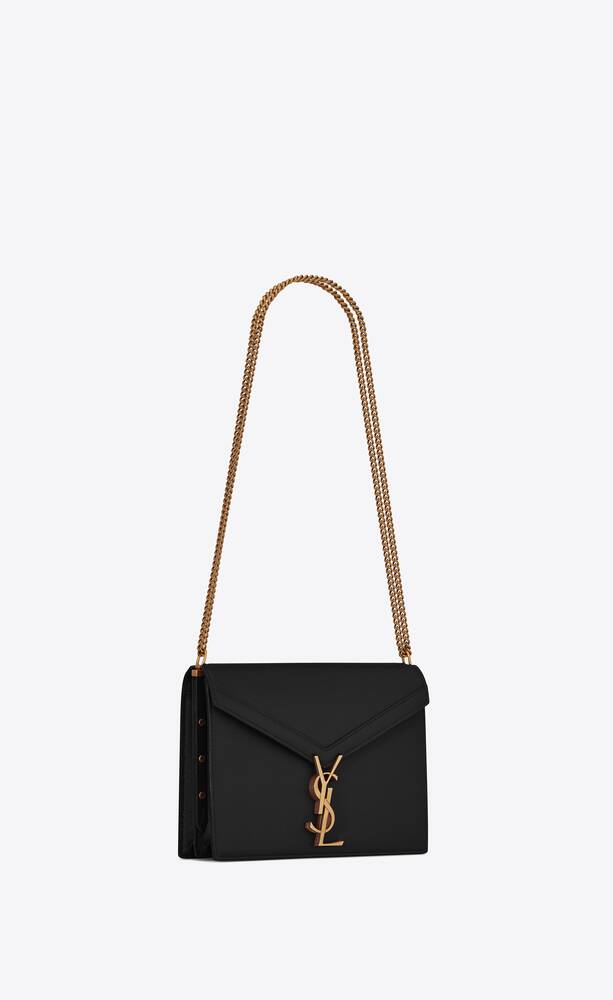 SaintLaurent_cassandra monogram clasp bag in smooth leather thumbnail