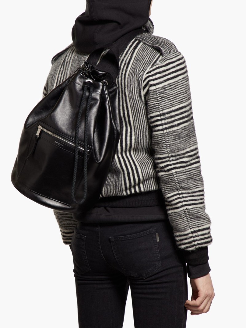 SaintLaurent_city sailor backpack in smooth leather