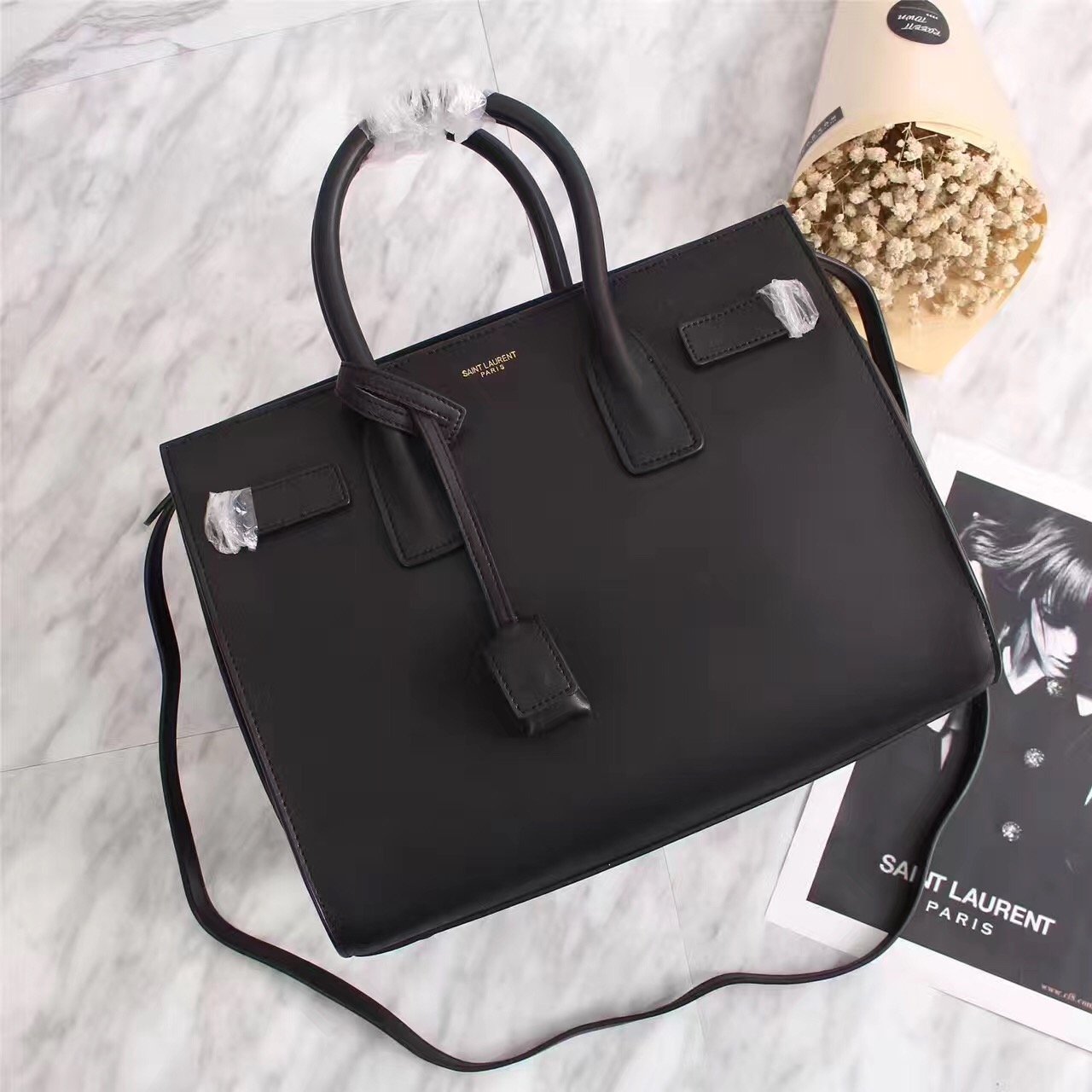 SaintLaurent_classic sac de jour small in grain de poudre embossed leather thumbnail