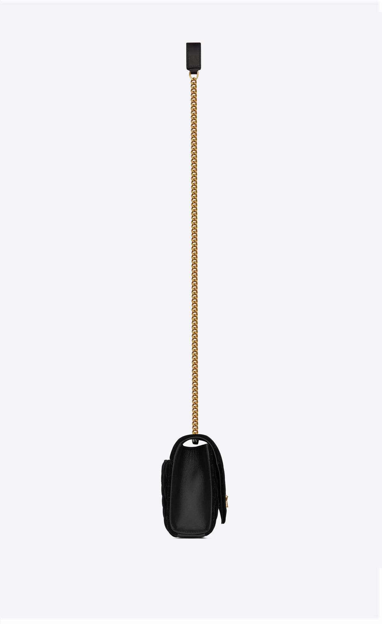 SaintLaurent_envelope small bag in mix matelassé velvet