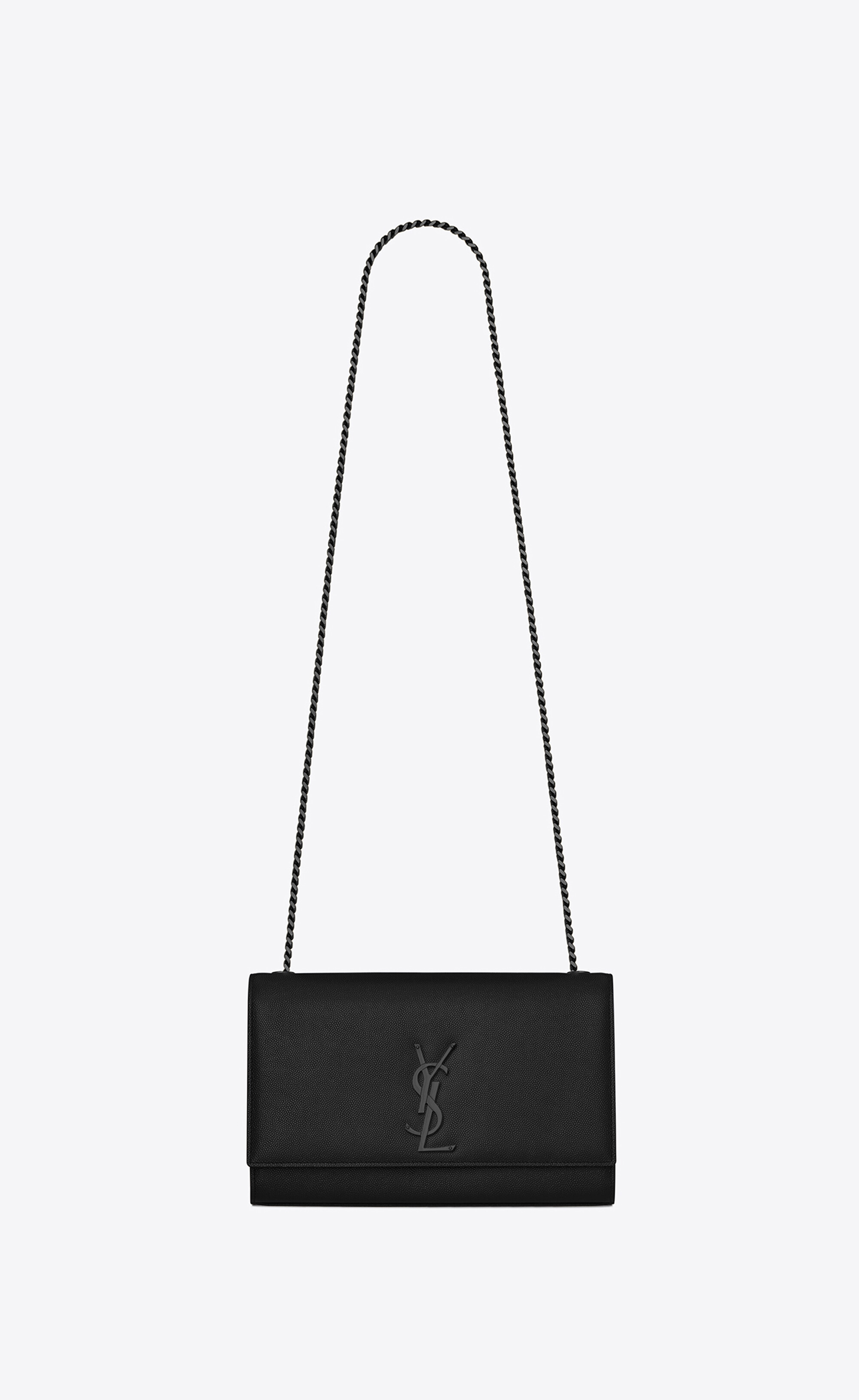 SaintLaurent_kate medium in grain de poudre embossed leather