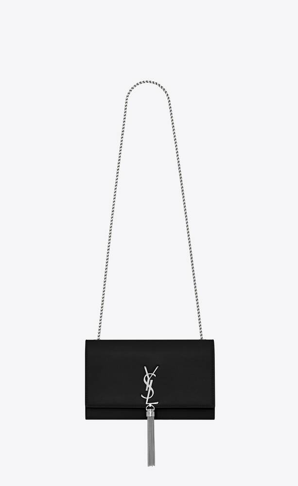 SaintLaurent_kate medium with tassel in grain de poudre embossed leather