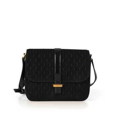 SaintLaurent_le monogramme all over small satchel in suede thumbnail