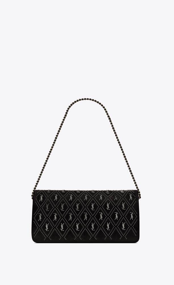 SaintLaurent_le monogramme 스터드 장식 스웨이드 소재의 kate 99