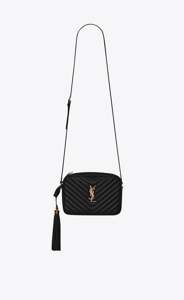 SaintLaurent_lou camera bag in matelassé leather