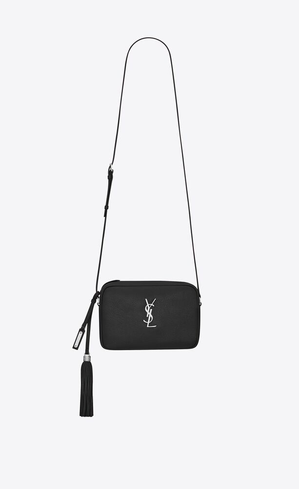 SaintLaurent_lou camera bag in smooth leather