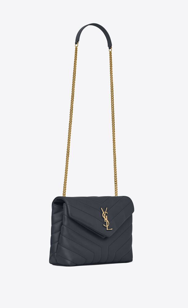 SaintLaurent_loulou small in matelassé “y” leather