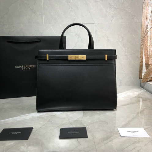 SaintLaurent_manhattan small shopping bag in smooth leather thumbnail