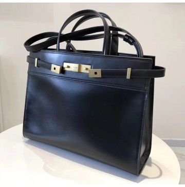 SaintLaurent_manhattan small shopping bag in smooth leather