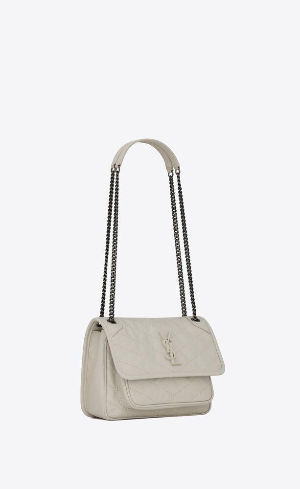SaintLaurent_niki baby in crinkled vintage leather thumbnail