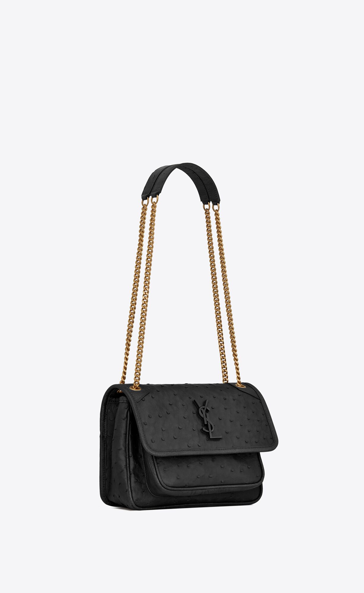 SaintLaurent_niki baby in ostrich thumbnail