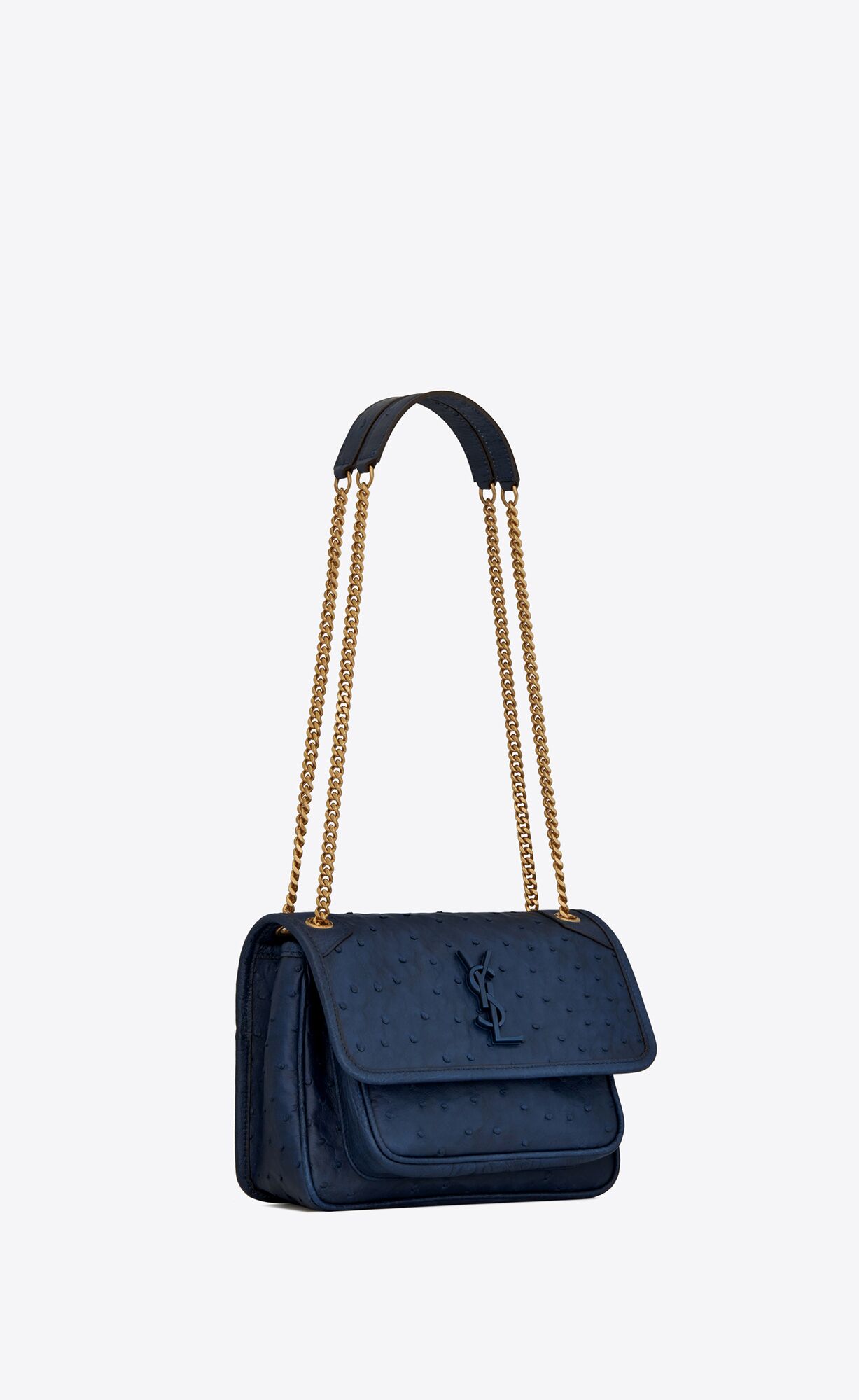 SaintLaurent_niki baby in ostrich thumbnail