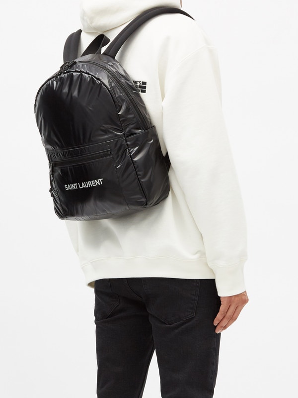 SaintLaurent_nuxx backpack in nylon thumbnail