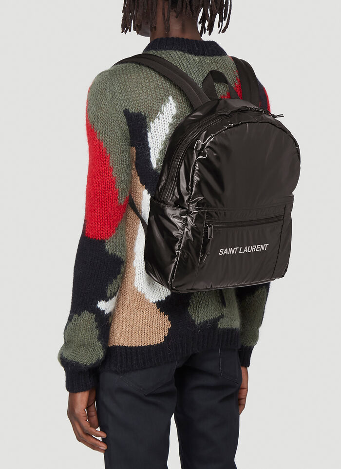 SaintLaurent_nuxx backpack in nylon thumbnail