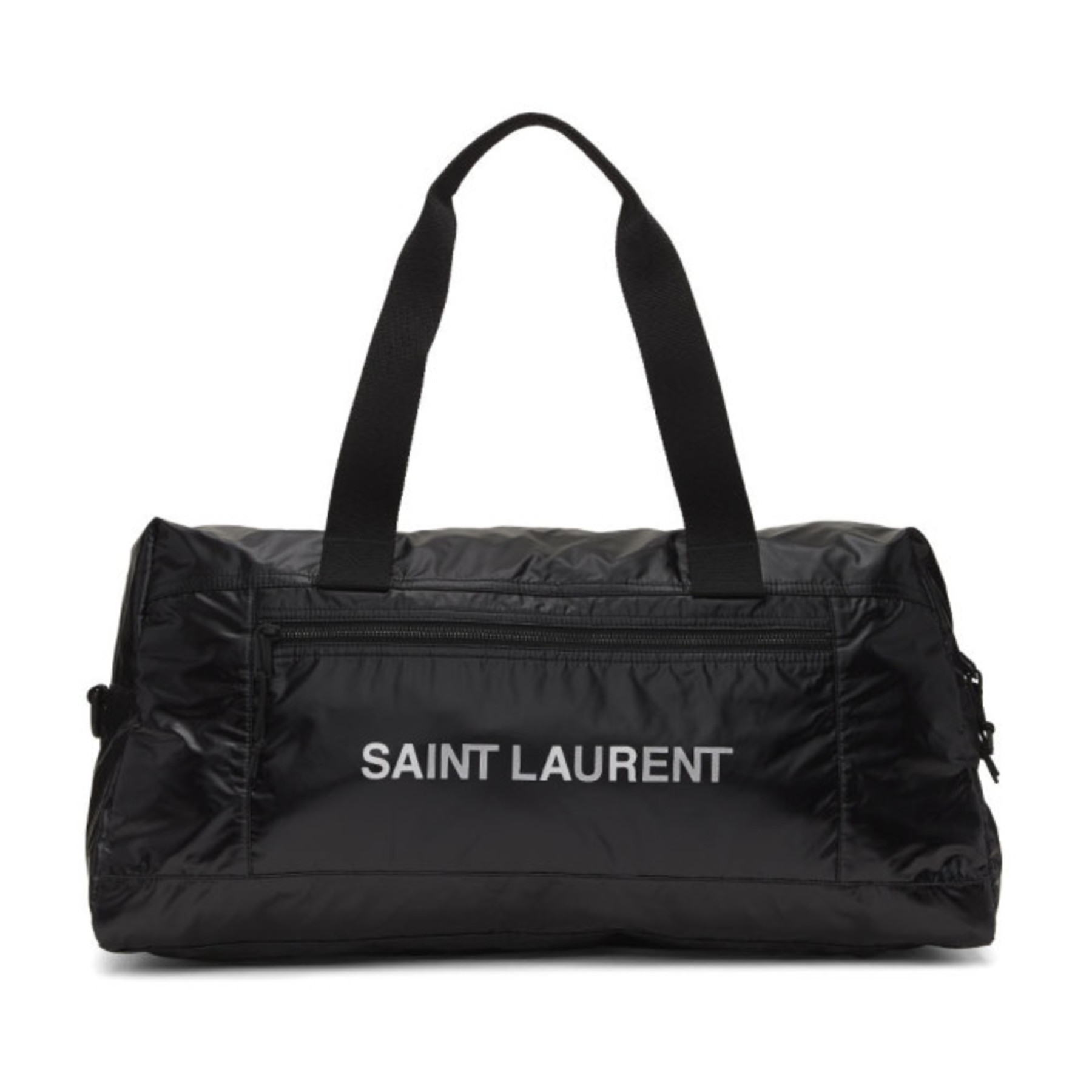 SaintLaurent_nuxx duffle bag in nylon with a saint laurent print thumbnail