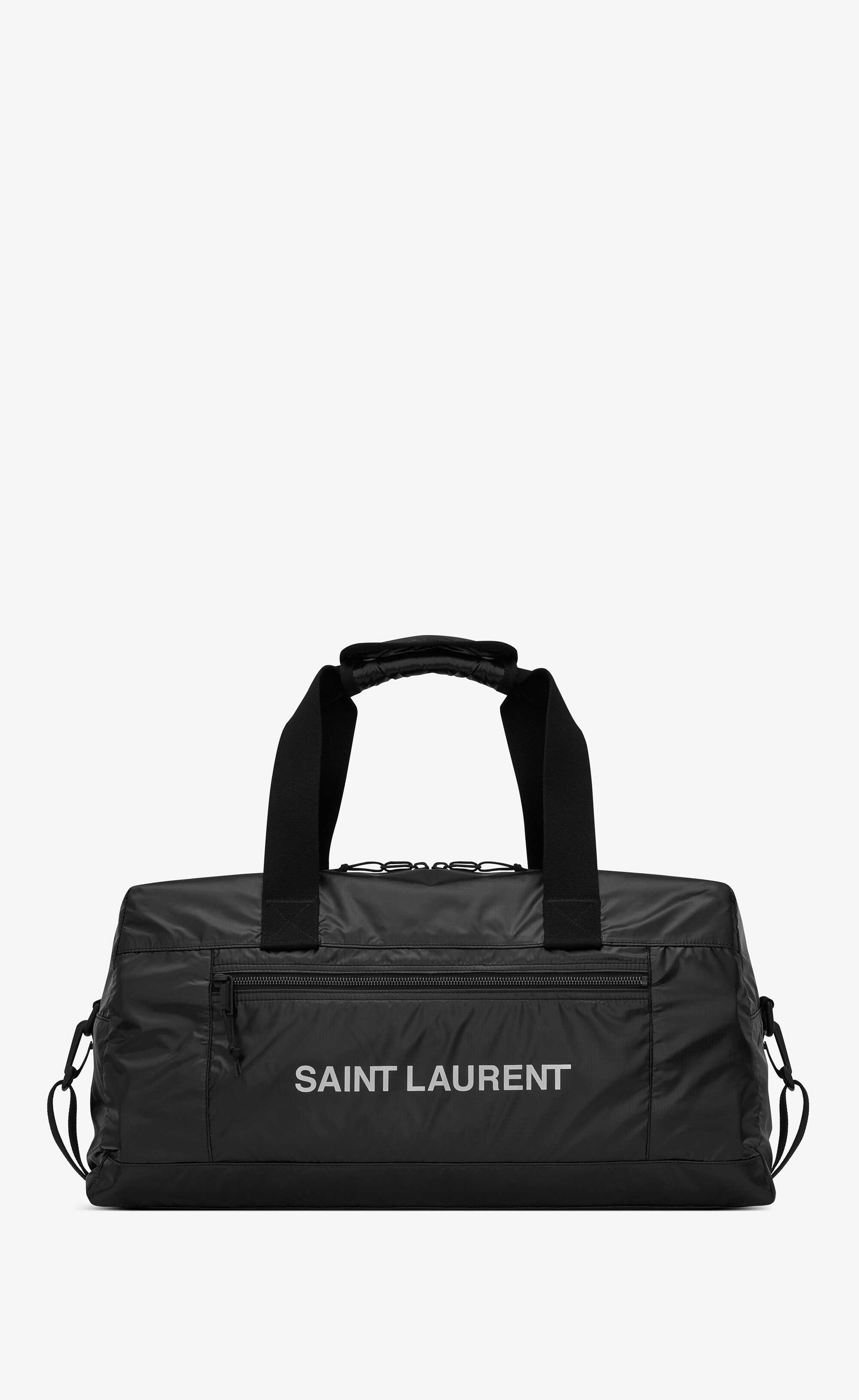 SaintLaurent_nuxx duffle bag in nylon with a saint laurent print thumbnail