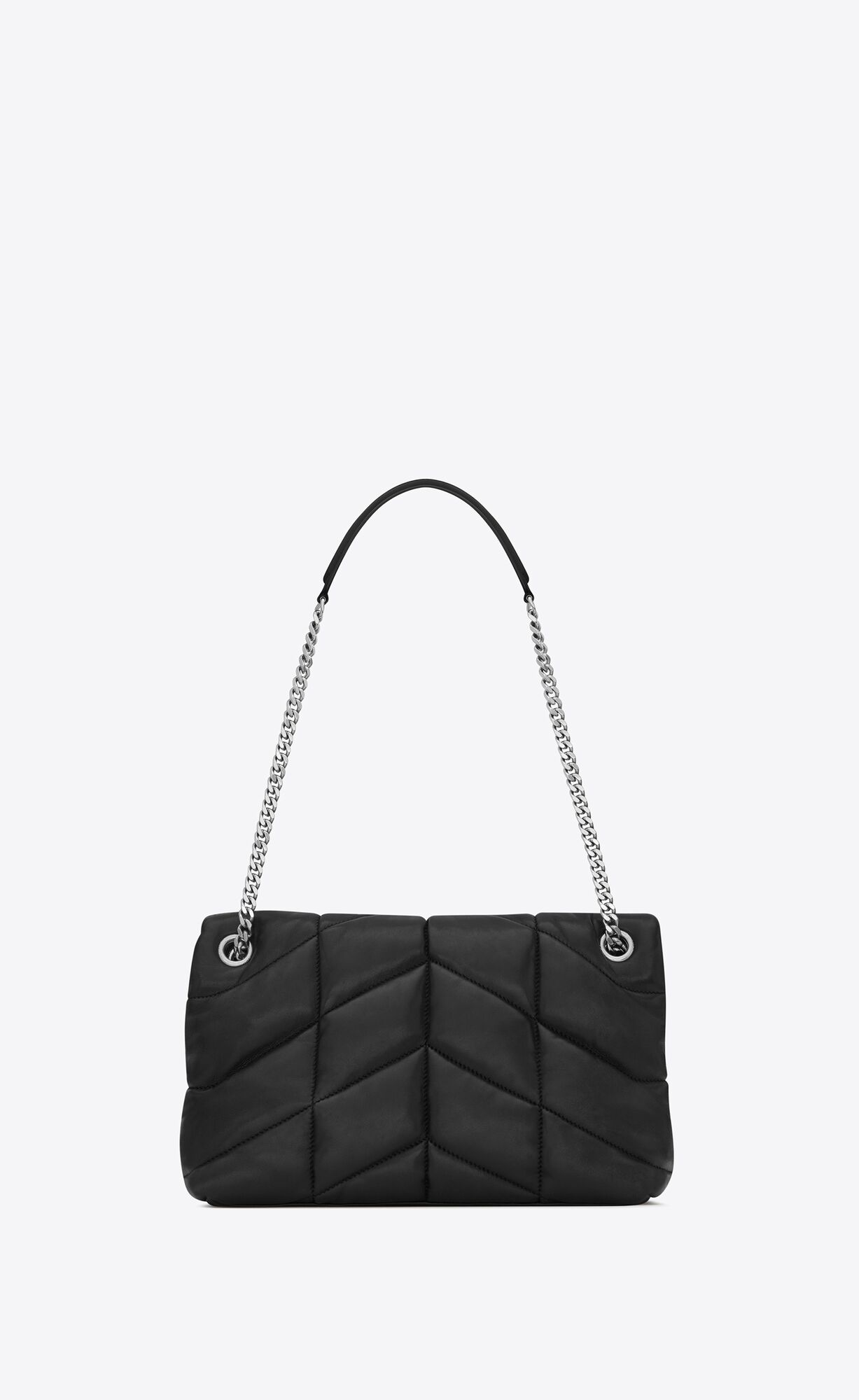 SaintLaurent_puffer small bag in quilted lambskin