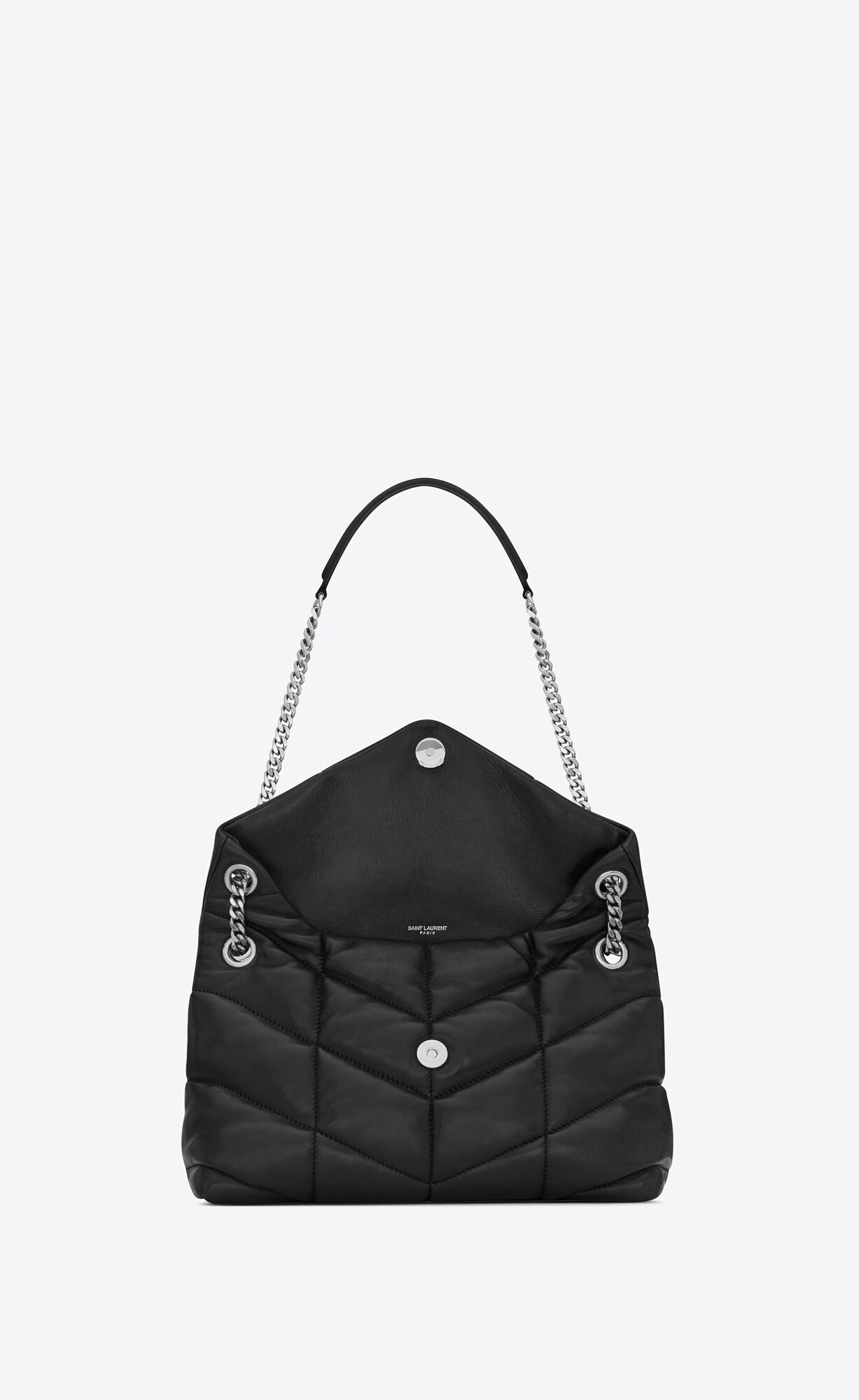 SaintLaurent_puffer small bag in quilted lambskin thumbnail