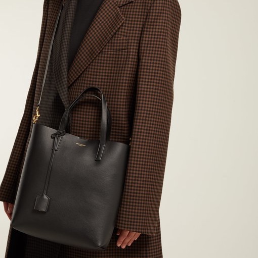 SaintLaurent_saint laurent toy shopping bag in supple leather thumbnail