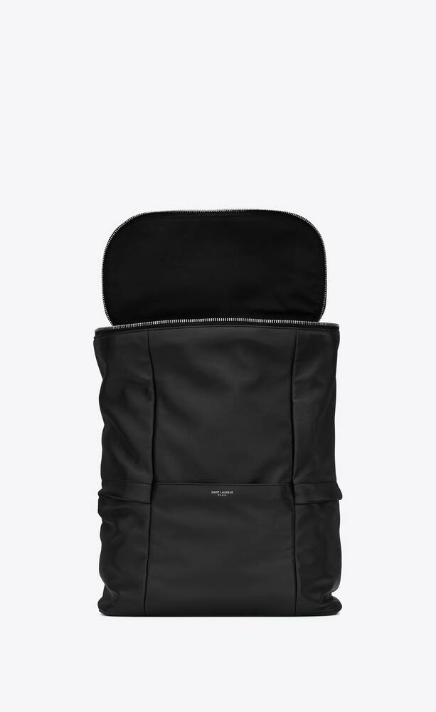 SaintLaurent_sid backpack in antiqued lambskin thumbnail