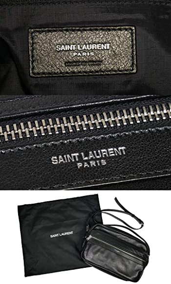 SaintLaurent_sid messenger bag in antiqued lambskin