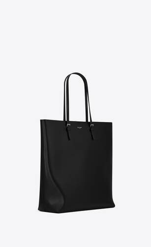 SaintLaurent_tote bag in coated embossed leather thumbnail