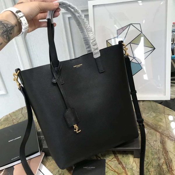 SaintLaurent_toy shopping bag in leather