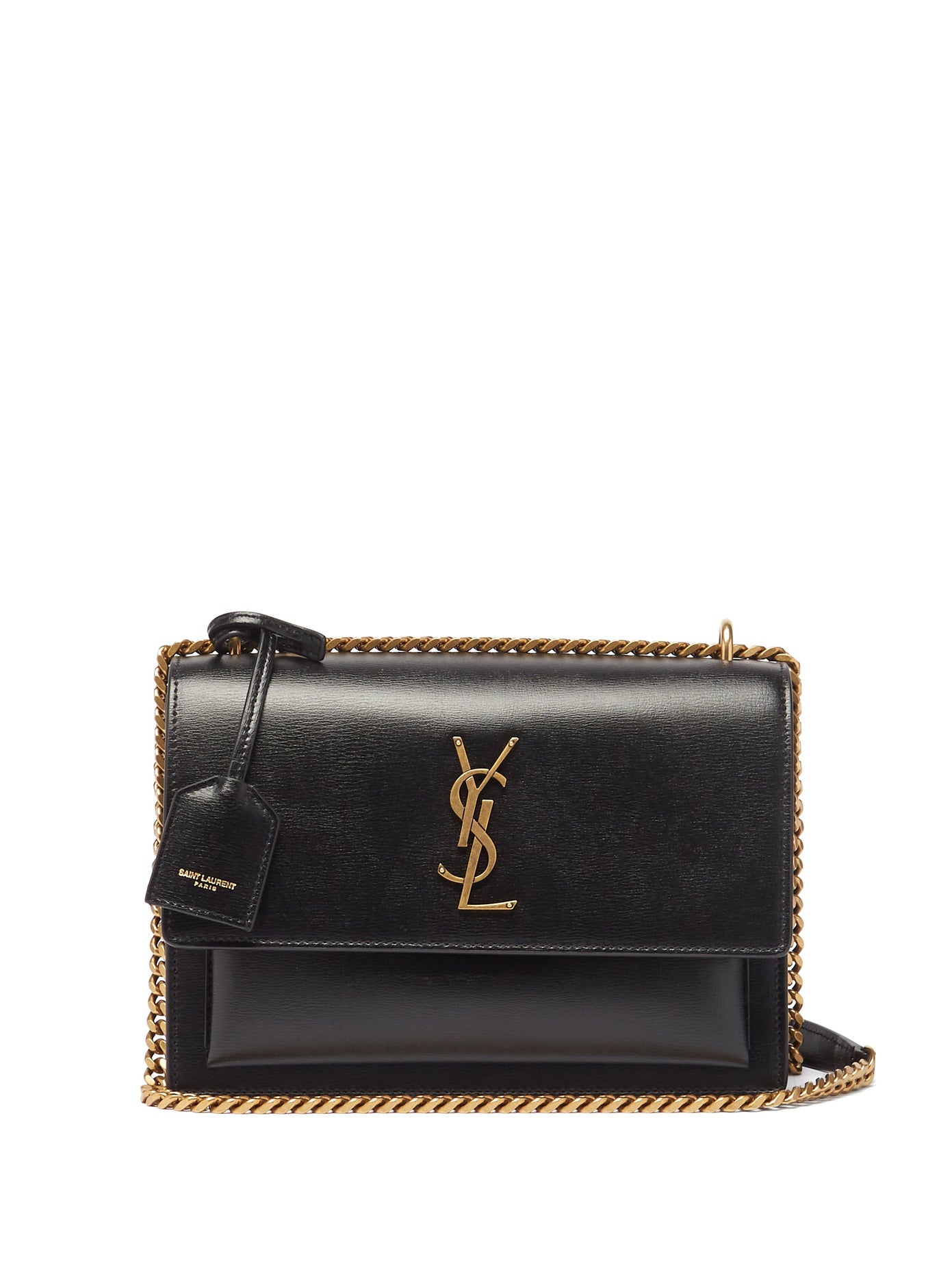 SaintLaurent_그레인 가죽 소재의 sunset 미디엄백