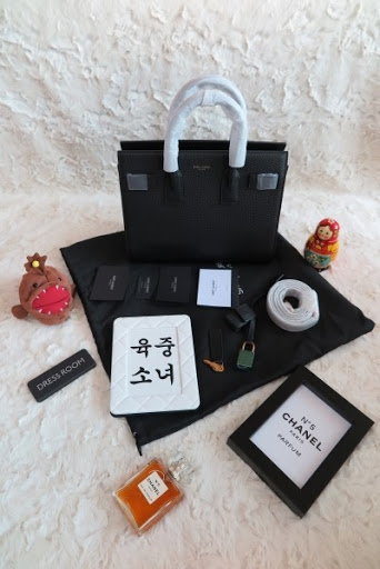 SaintLaurent_그레인 가죽 소재의 삭 드 쥬르 n s 토트백 thumbnail