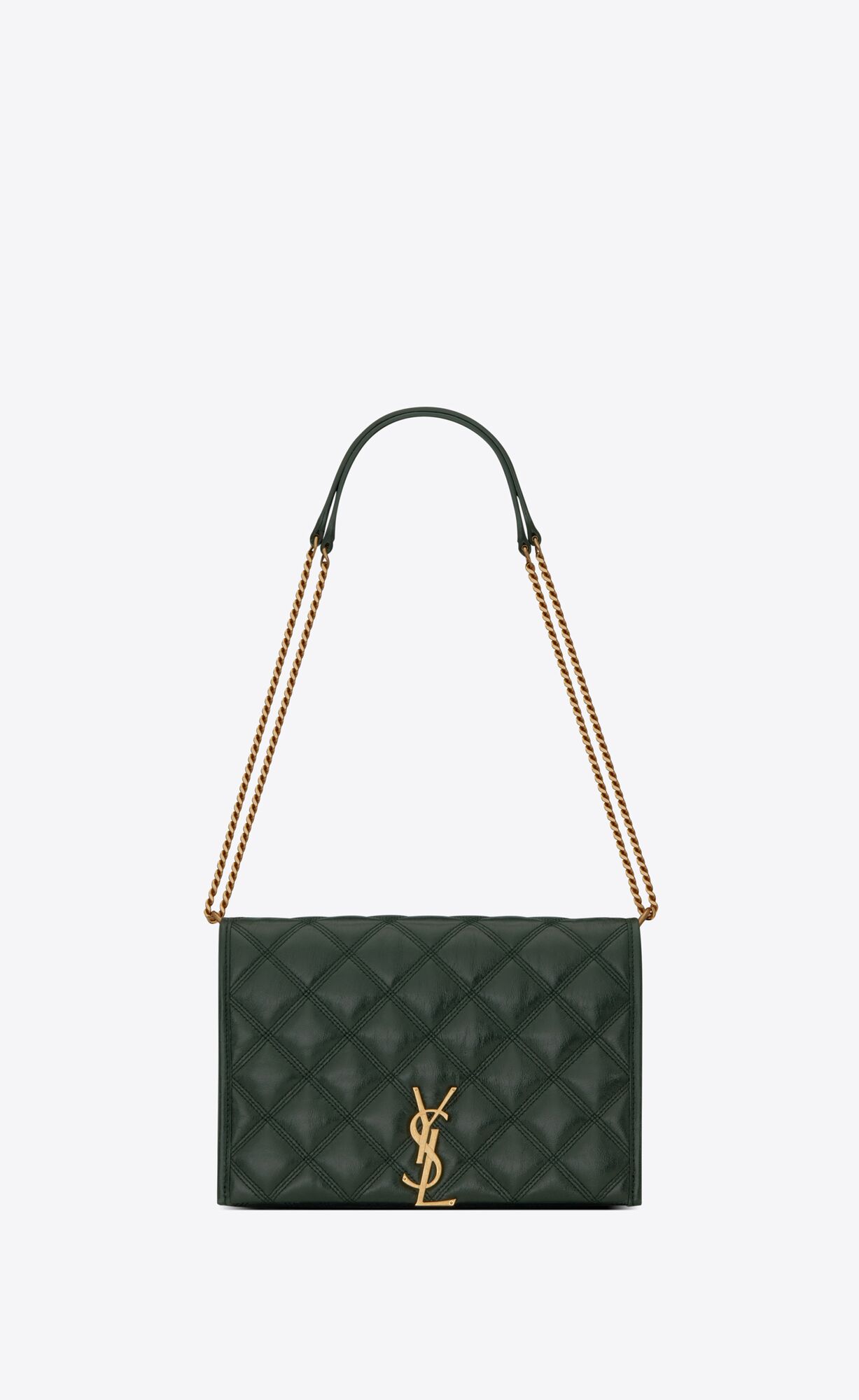 SaintLaurent_까레 퀼트 처리된 램스킨 소재의 becky 미니 체인백 thumbnail