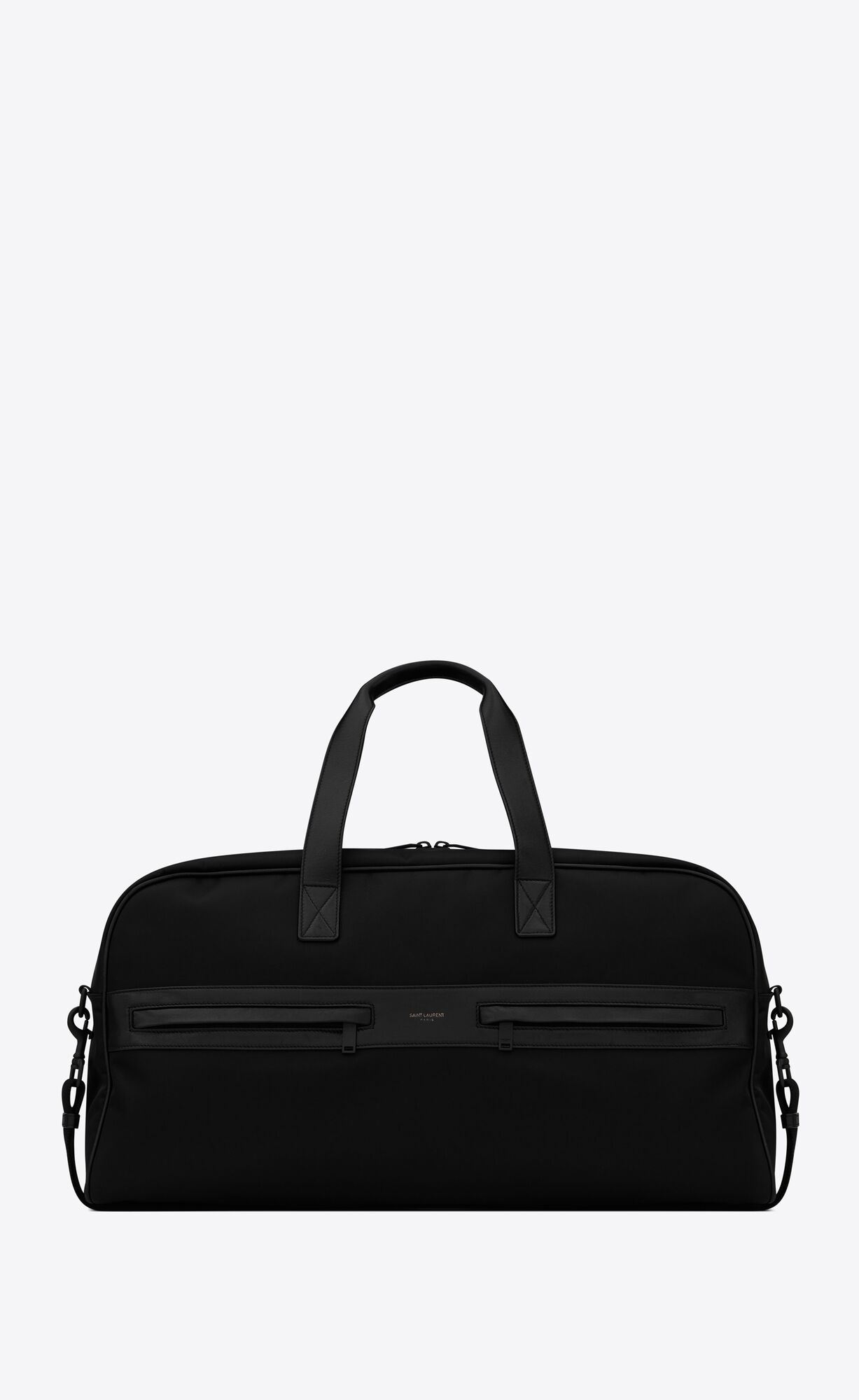 SaintLaurent_나일론과 램스킨 소재의 camp 더플 백 thumbnail