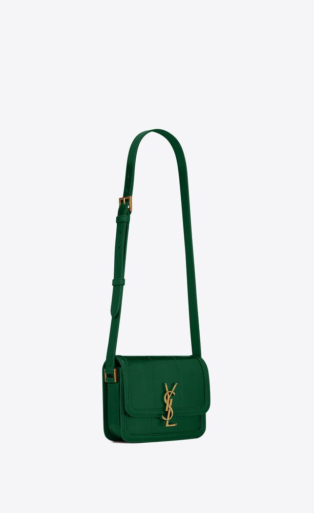 SaintLaurent_래커 아이어 가죽 소재의 솔페리노 스몰 사첼 백 thumbnail
