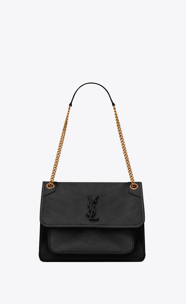 SaintLaurent_램스킨 소재의 niki 미디엄백