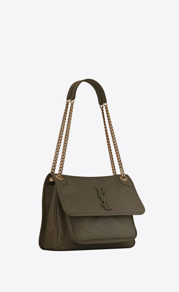 SaintLaurent_램스킨 소재의 niki 미디엄백