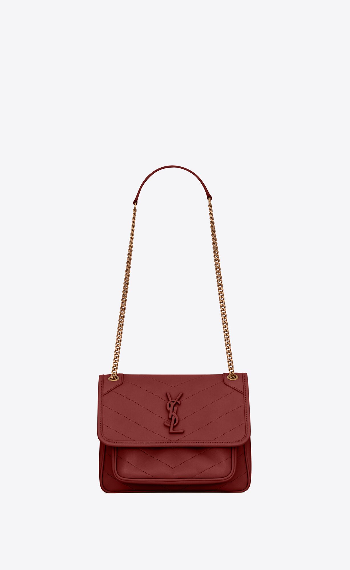 SaintLaurent_램스킨 소재의 니키 베이비백