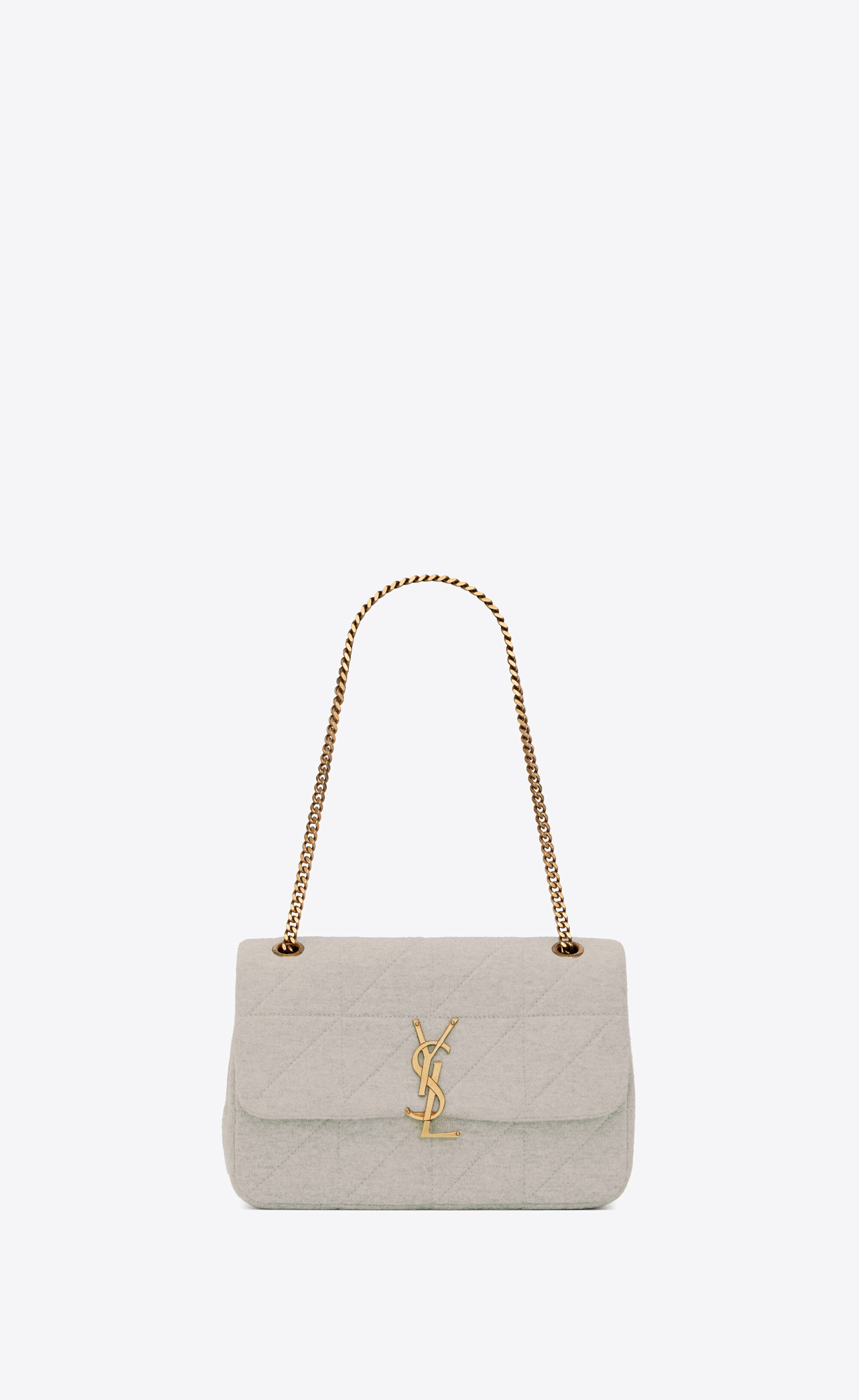 SaintLaurent_램스킨 소재의 제이미 carré rive gauche 미디엄백