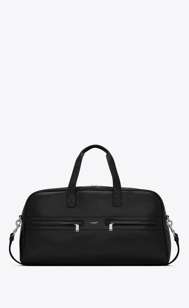 SaintLaurent_램스킨 소재의 캠프 더플백