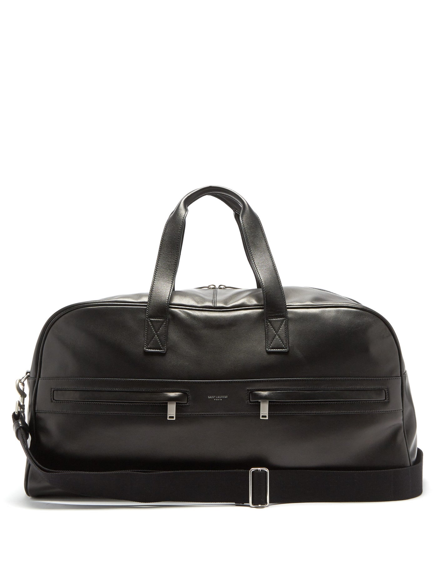 SaintLaurent_램스킨 소재의 캠프 더플백