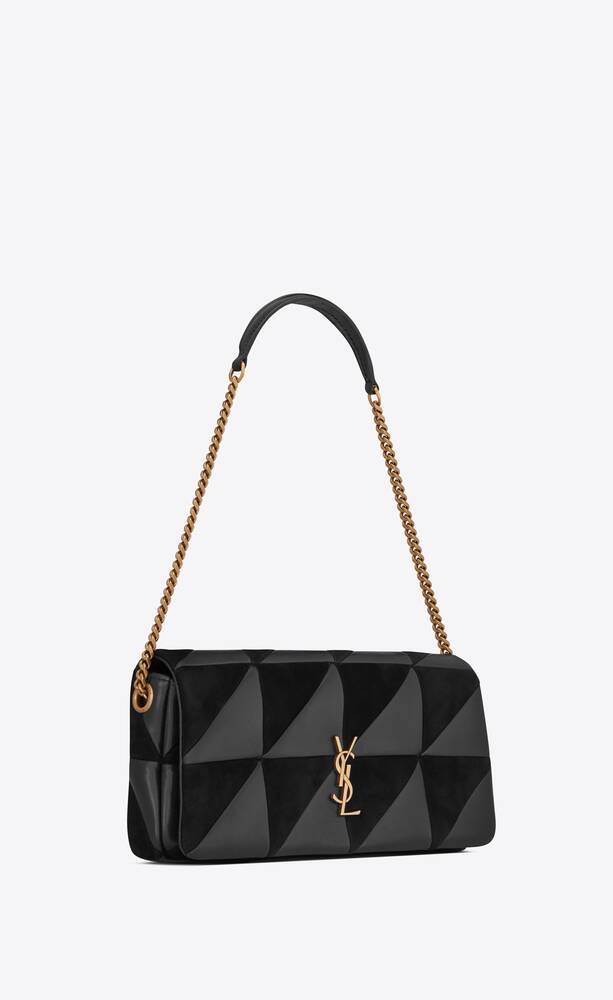 SaintLaurent_램스킨과 스웨이드 소재의 jamie 99 carre rive gauche 99 백