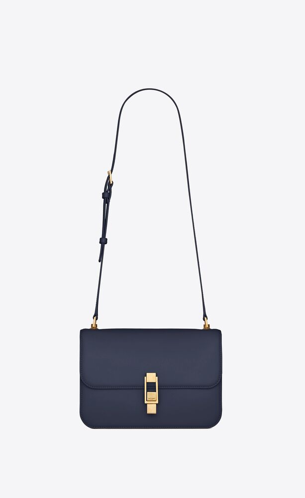 SaintLaurent_박스 생 로랑 가죽 소재의 까레 사첼백