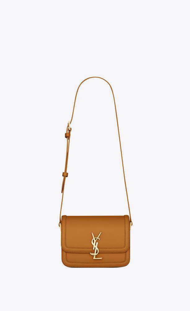 SaintLaurent_박스 생로랑 가죽 소재의 solferino 스몰 샤첼백