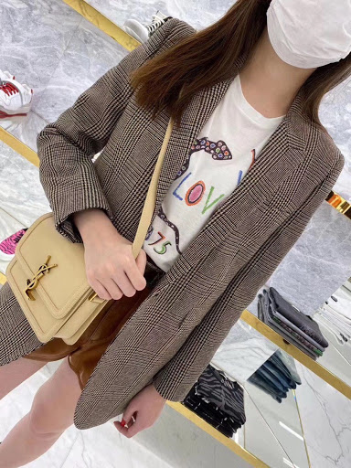 SaintLaurent_박스 생로랑 가죽 소재의 솔페리노 스몰 샤첼백 thumbnail