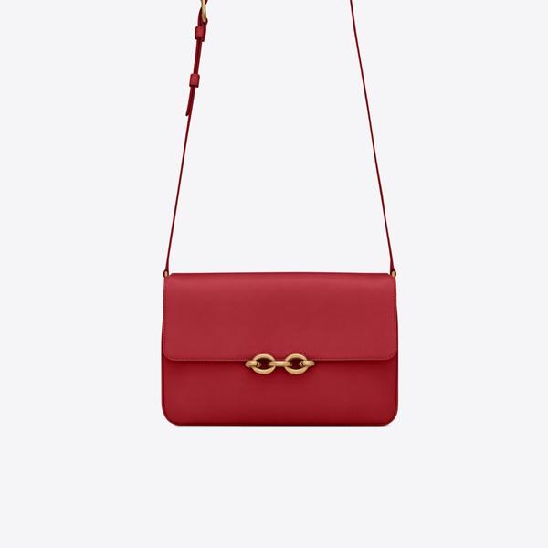 SaintLaurent_부드러운 가죽 소재의 le maillon 사첼백 thumbnail